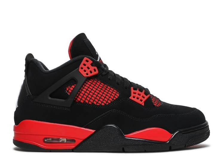 Air Jordan 4 Red Thunder фото