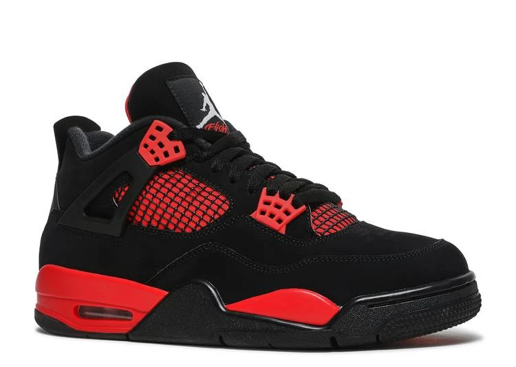 Air Jordan 4 Red Thunder фото