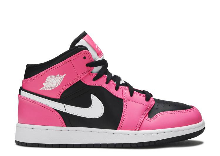 Air Jordan 1 Mid GS Pinksicle фото