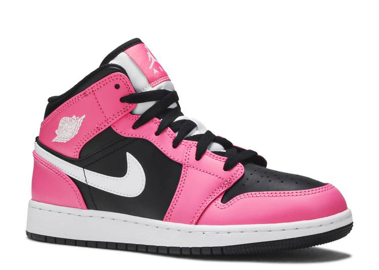 Air Jordan 1 Mid GS Pinksicle фото