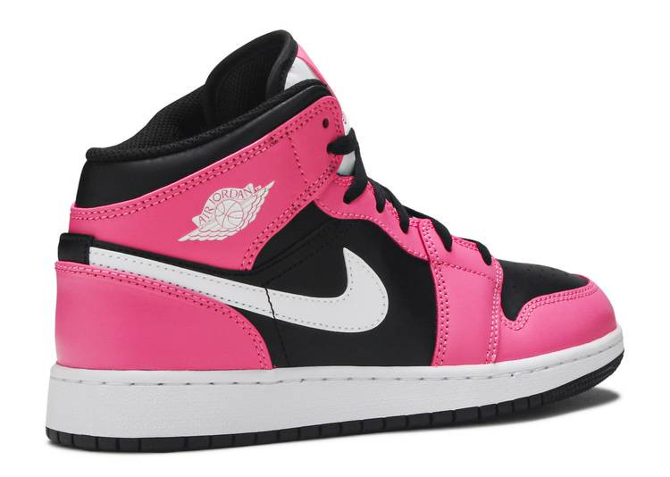 Air Jordan 1 Mid GS Pinksicle фото