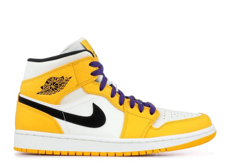 Air Jordan 1 Mid Lakers 852542701 Meet Market