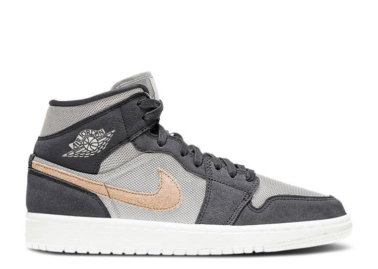 Air Jordan 1 Mid Wmns 1 Mid Iron Grey Onyx фото