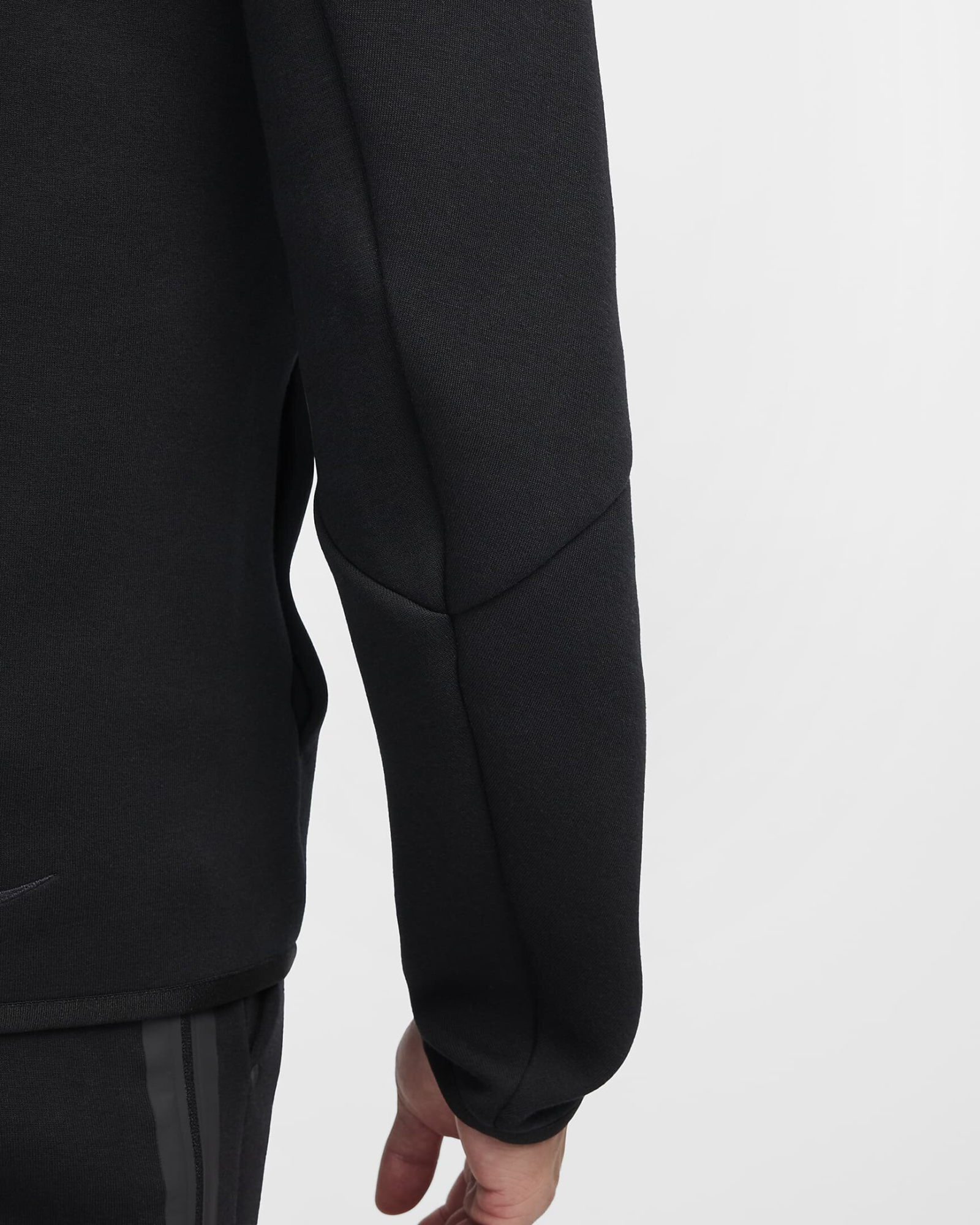 Tech Black Fleece Hoodie фото