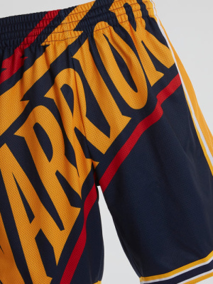 

Golden State Warriors 2000 Big Face Shorts, MITCHELL AND NESS Golden State Warriors 2000 Big Face Shorts