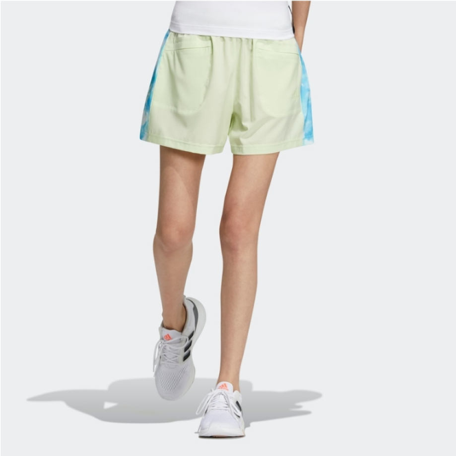 Adidas green cheap shorts