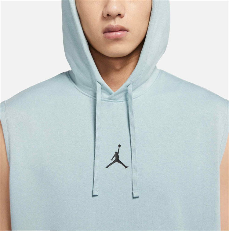 Dri-Fit Sleeveless Blue Hoodie фото