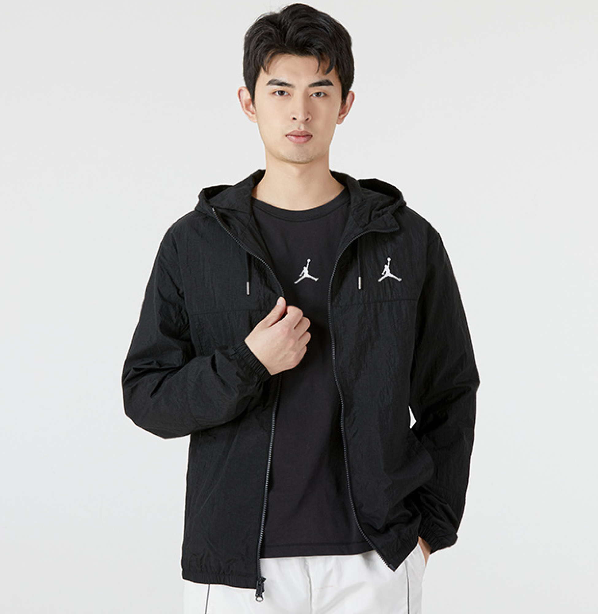 Woven Essential Black Jacket фото