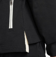 Black Mock Neck Sweatshirt фото