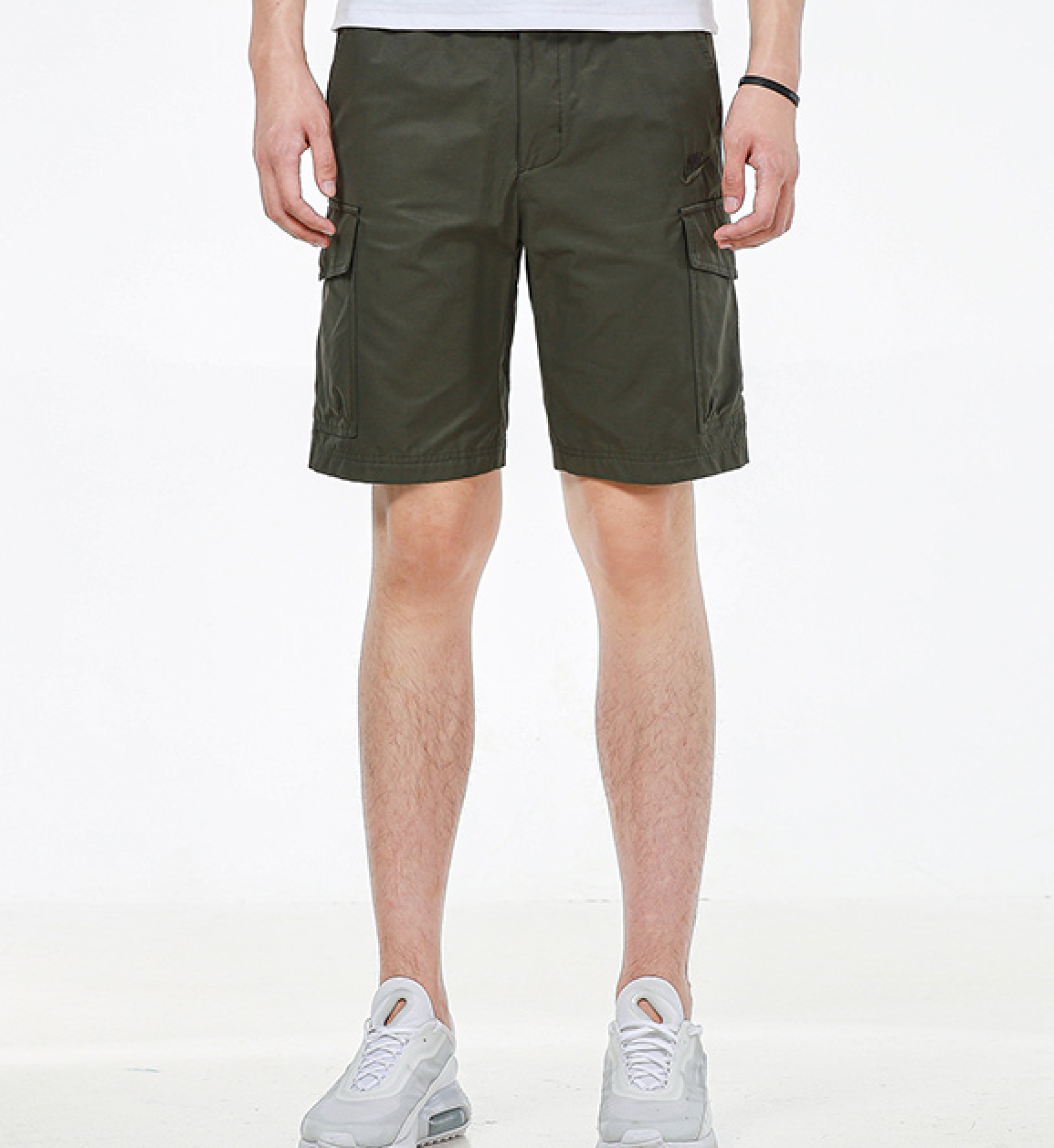 Green Cargo Shorts фото