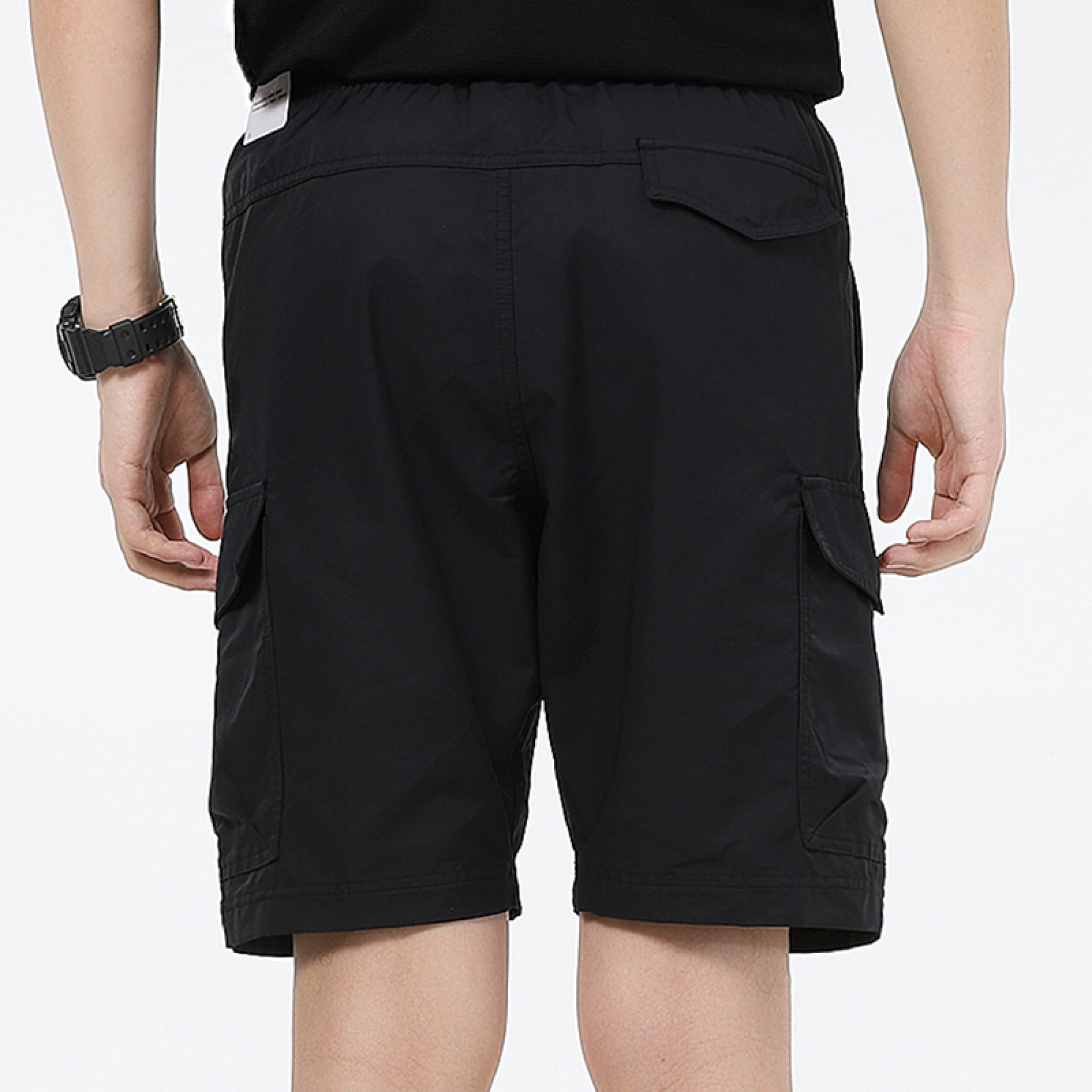 Black Cargo Shorts фото