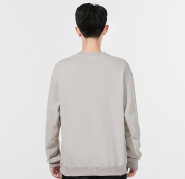 Beige French Terry Crew Sweatshirt фото