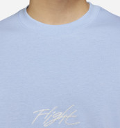 Flight Logo Blue Tee фото