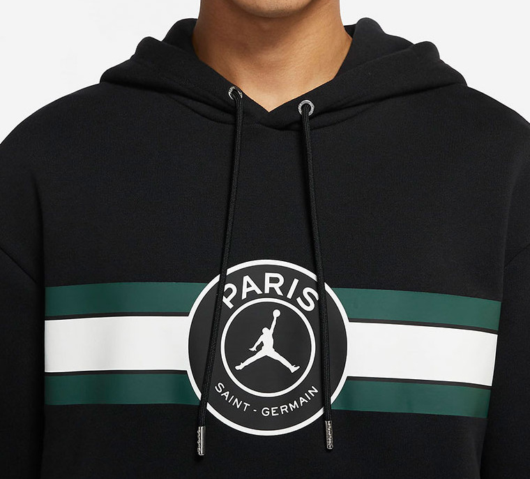 PSG Black Fleece Hoodie фото