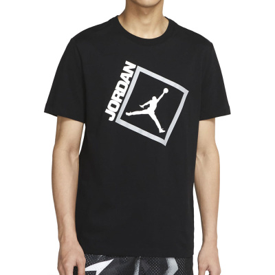 

Jumpman Box Black Men' T-Shirt, Чёрный