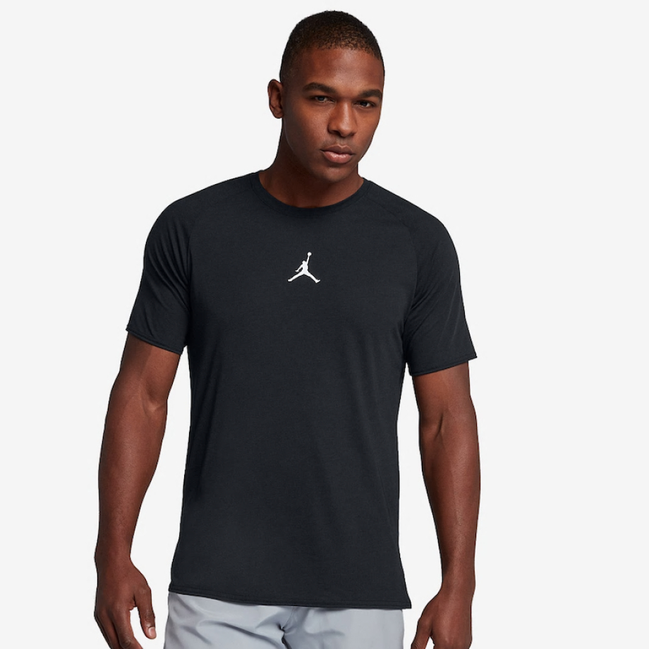 Air Jordan Back Stripe Black Men s T Shirt 889714013 Meet Market