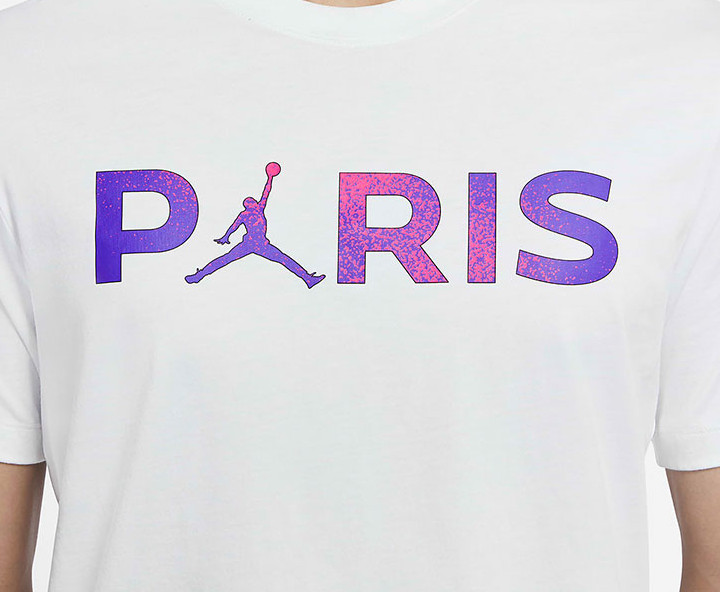 Paris Mens White Tee фото