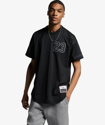 

23 Flight Mesh Jersey, Чёрный