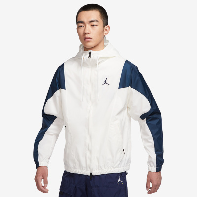 

Woven Essential Sail Navy Jacket, Белый