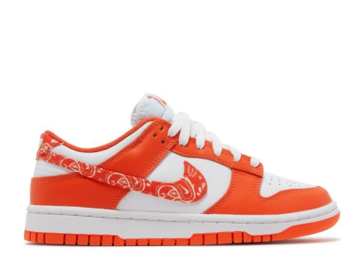 Dunk Low Wmns Orange Paisley фото