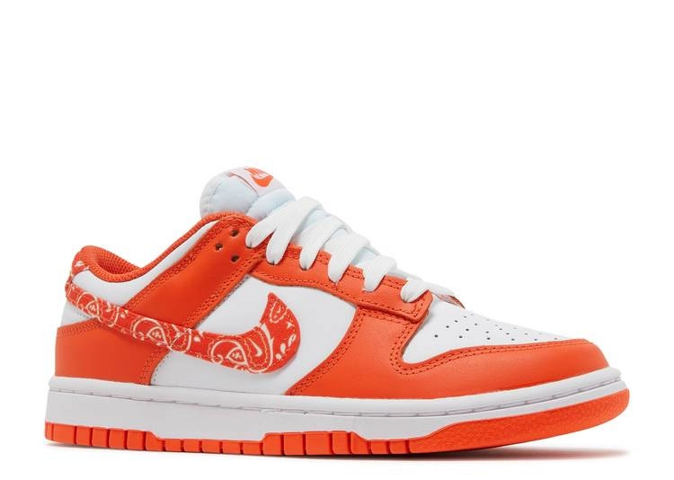 Dunk Low Wmns Orange Paisley фото