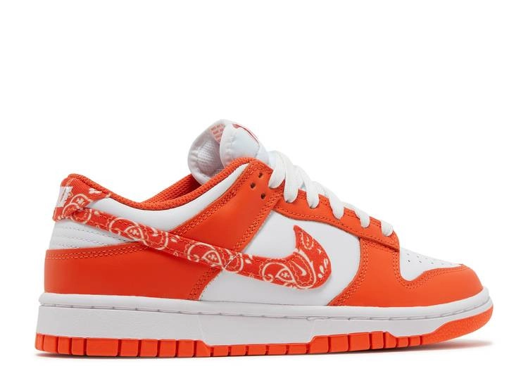 Dunk Low Wmns Orange Paisley фото