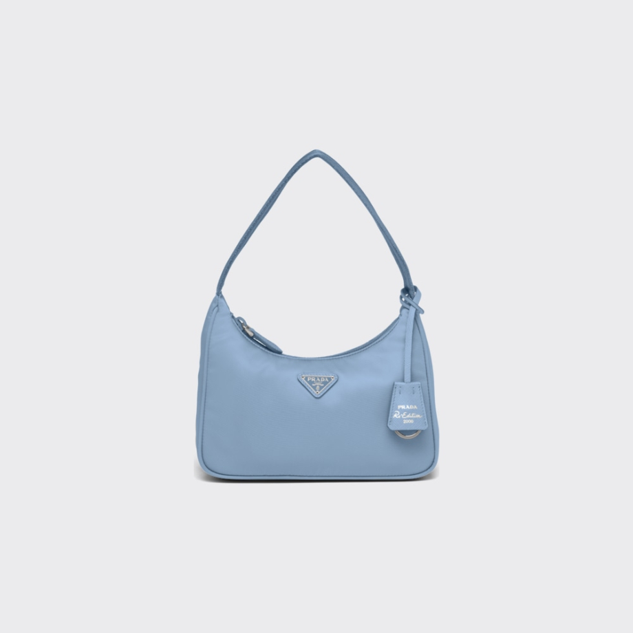 Prada teal bag on sale