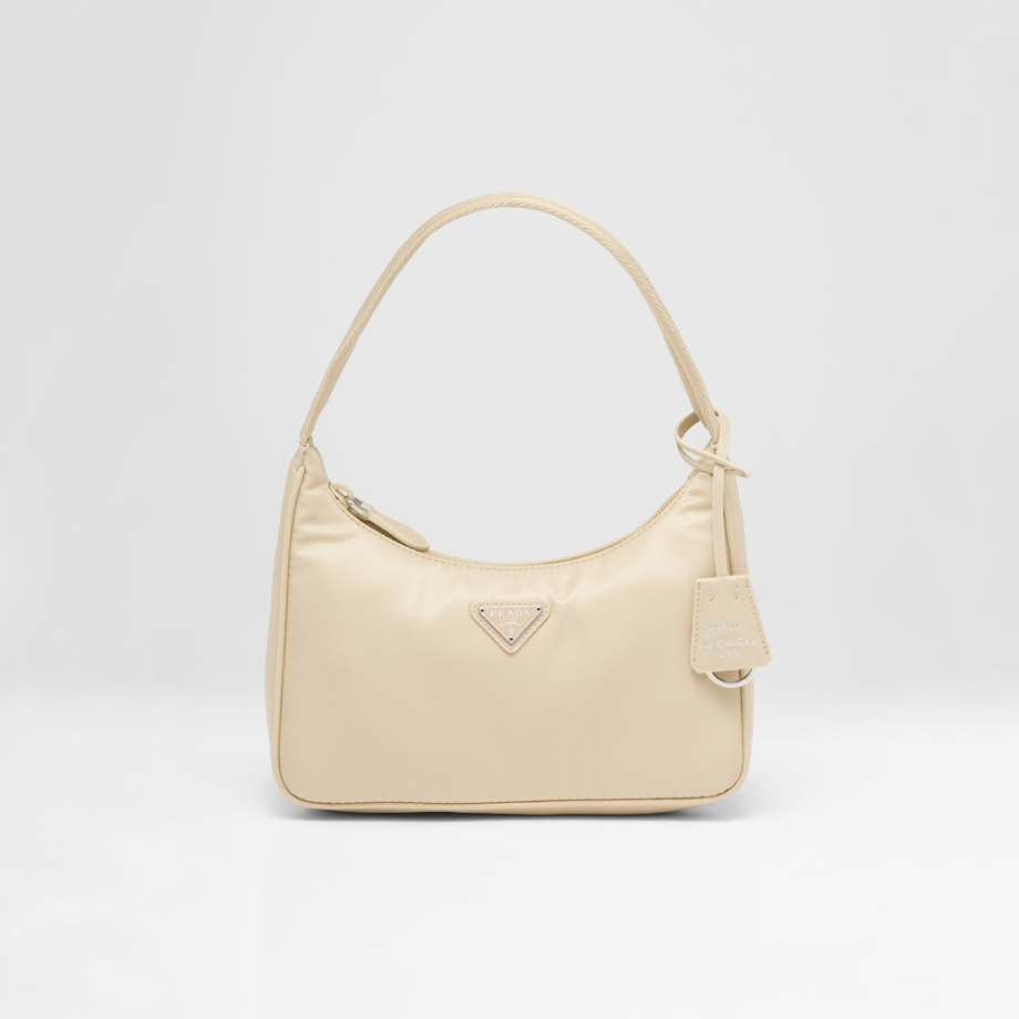 Prada Prada Re Edition 2000 Mini Bag Nylon Desert Beige 1NE515 RDH0 F0F24 Meet Market