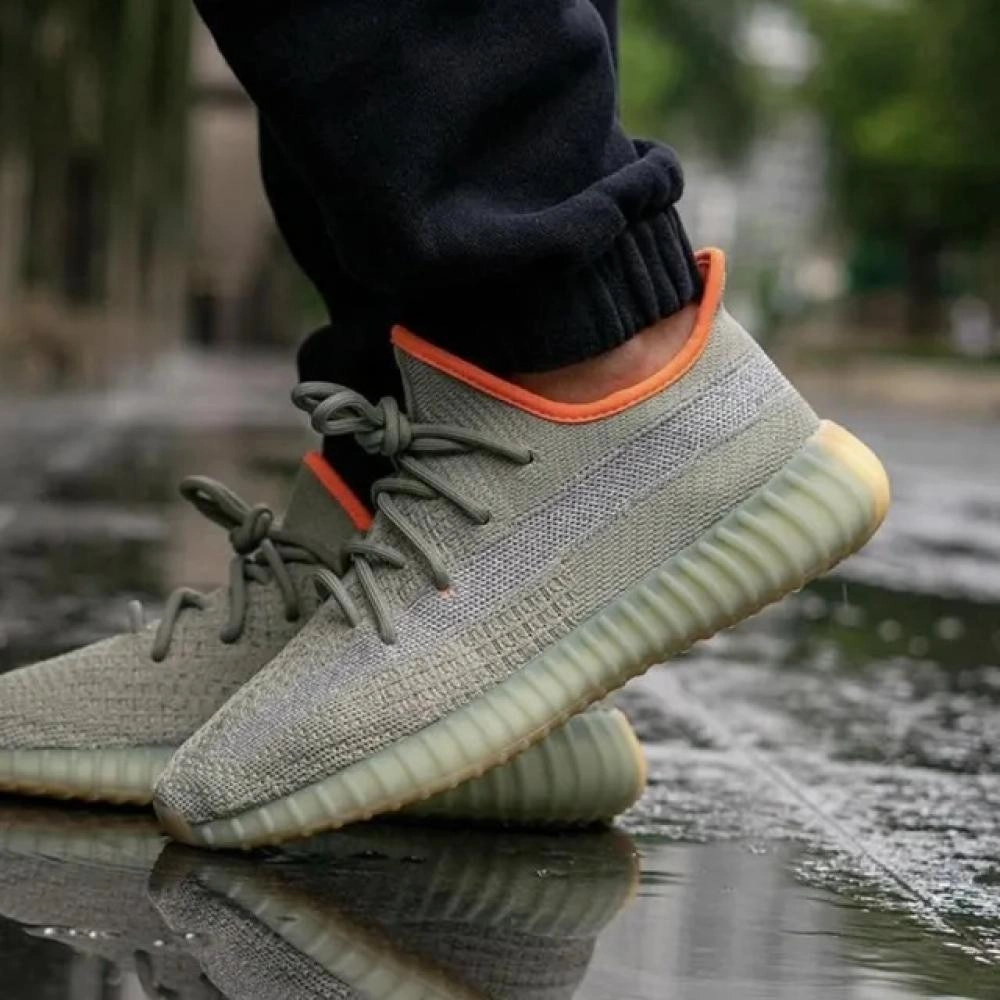 Yeezy Boost 350 V2 Desert Sage Infants фото