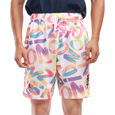 

Paint Print Colored Shorts, Разноцветный