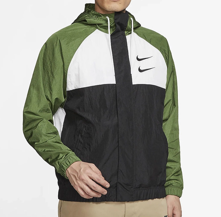 Swoosh Jacket Green\White\Black