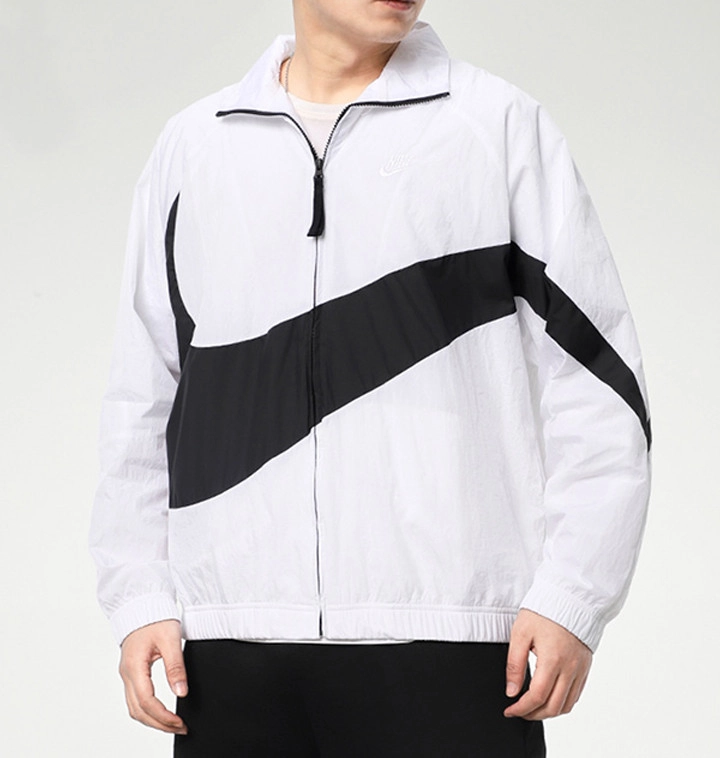 Big Swoosh White Jacket