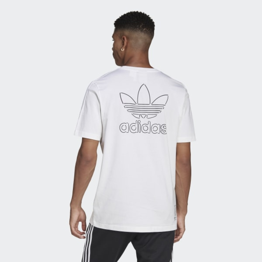 Adidas classic sale logo t shirt