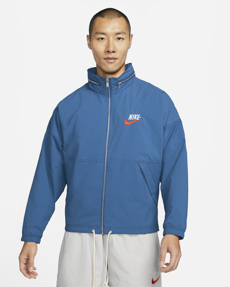 Nike shop blue coat