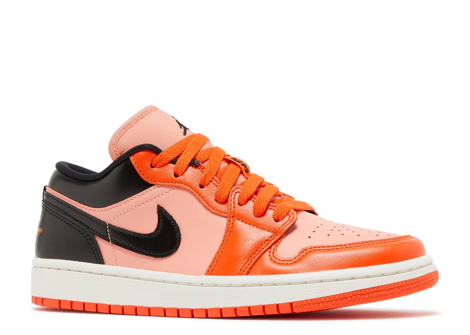 Air Jordan 1 Low Low SE Rush Orange Black фото