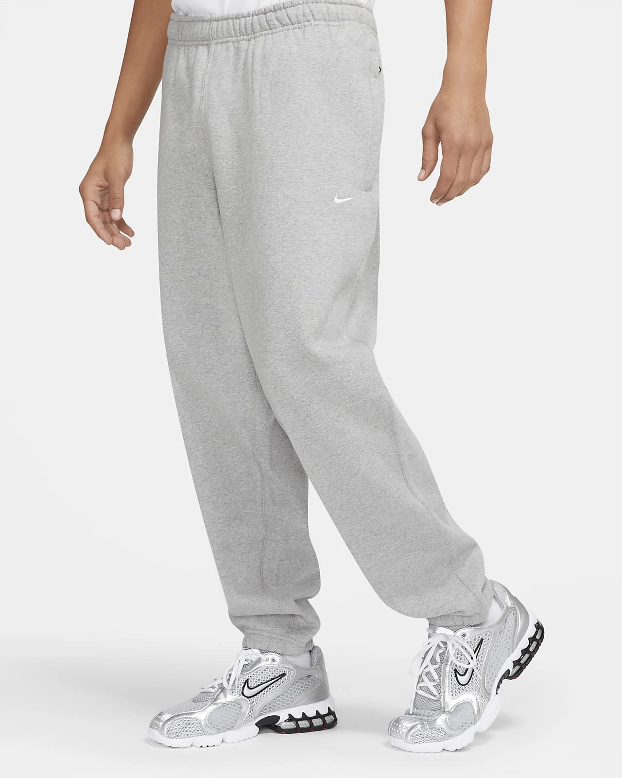 Nike Swoosh Fleece Grey Pants DA0330063 Meet Market