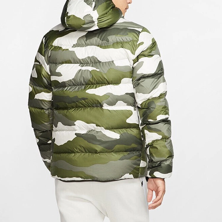 Nike camo puffer jacket online