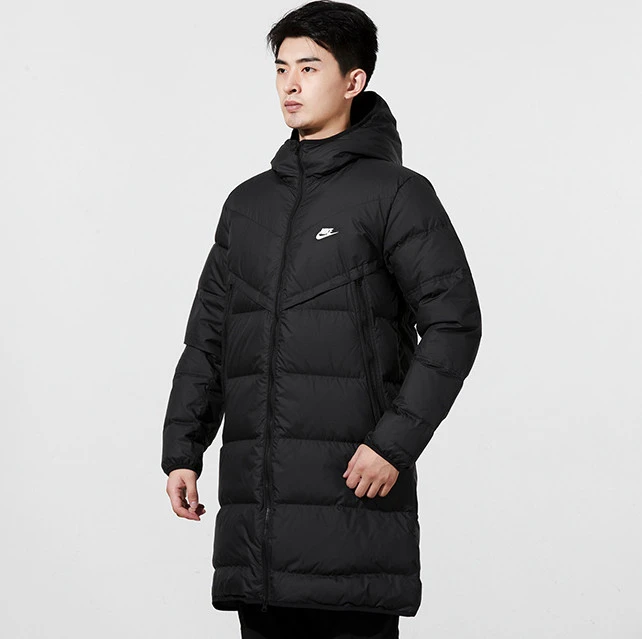 Down Jacket Long Black фото