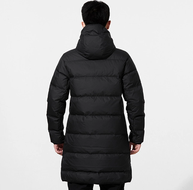 Down Jacket Long Black фото