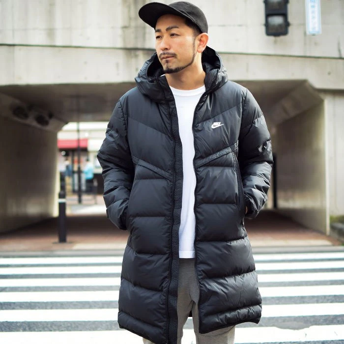 Down Jacket Long Black фото