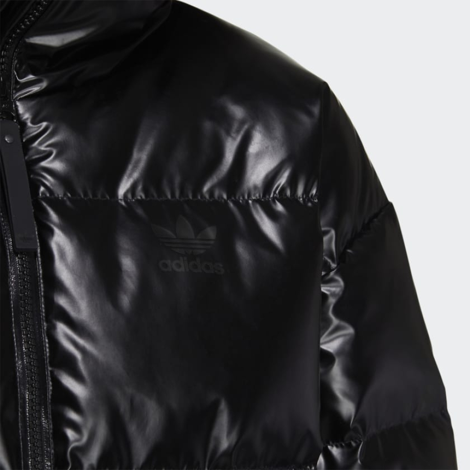 Adidas originals best sale short down jacket