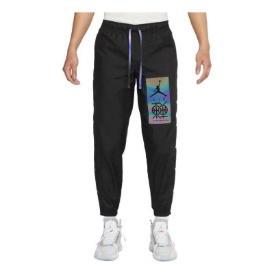 

Logo Printing Gradient Pants, Чёрный