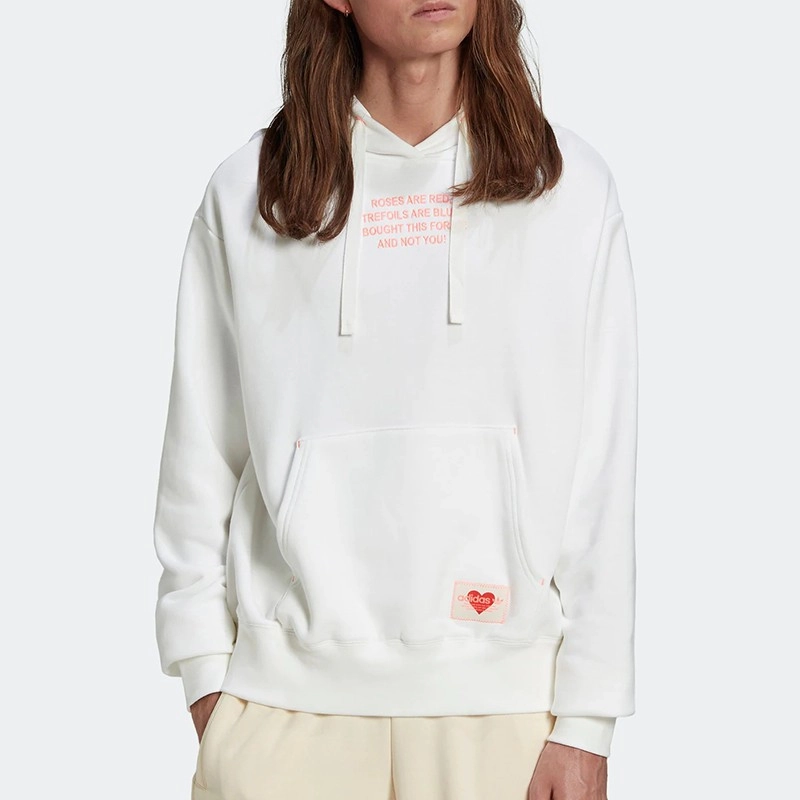 Hoodie V-Day White