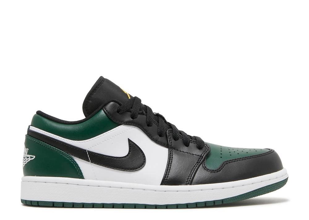 Air Jordan 1 Low Green Toe фото