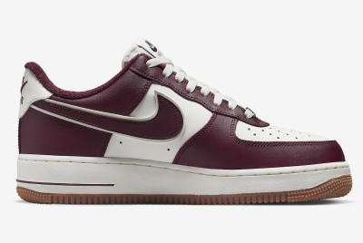 

College Pack Night Maroon, Красный, Air Force 1 Low