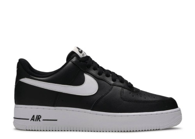 Nike air force 1 low white with black foxing sales stripe