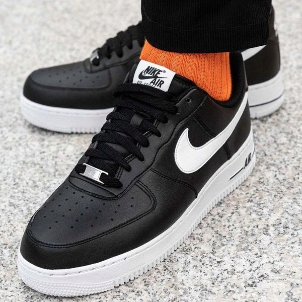 Air Force 1 Low Black White фото