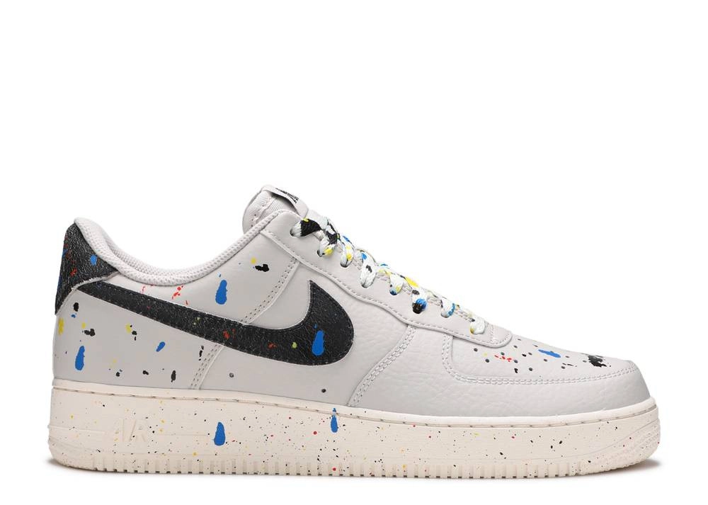 Air Force 1 Low Paint Splatter-Light Bone фото