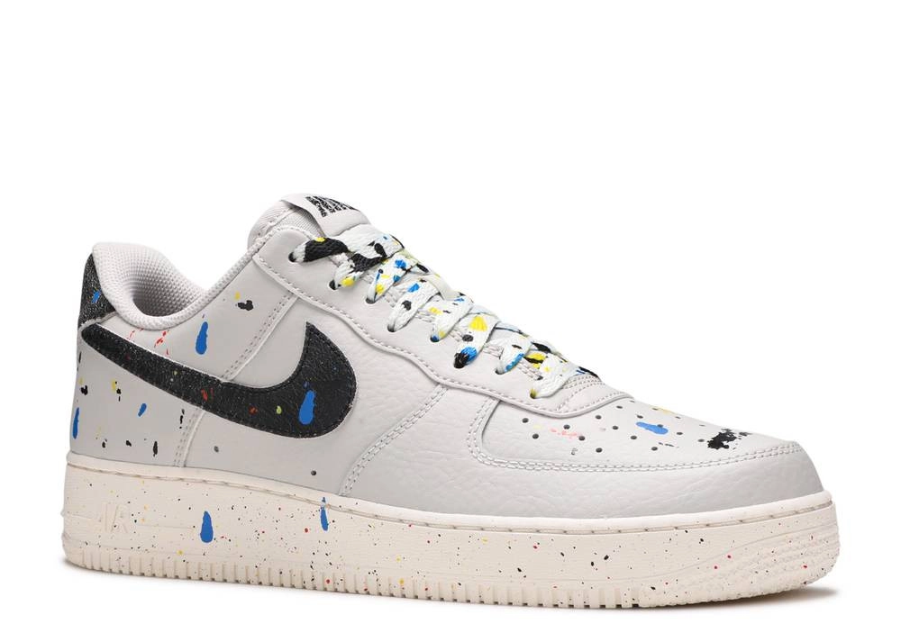 Air Force 1 Low Paint Splatter-Light Bone фото