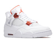 Air Jordan 4 Orange Metallic фото